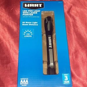 New Hart LED Light Laser Pointer Pen